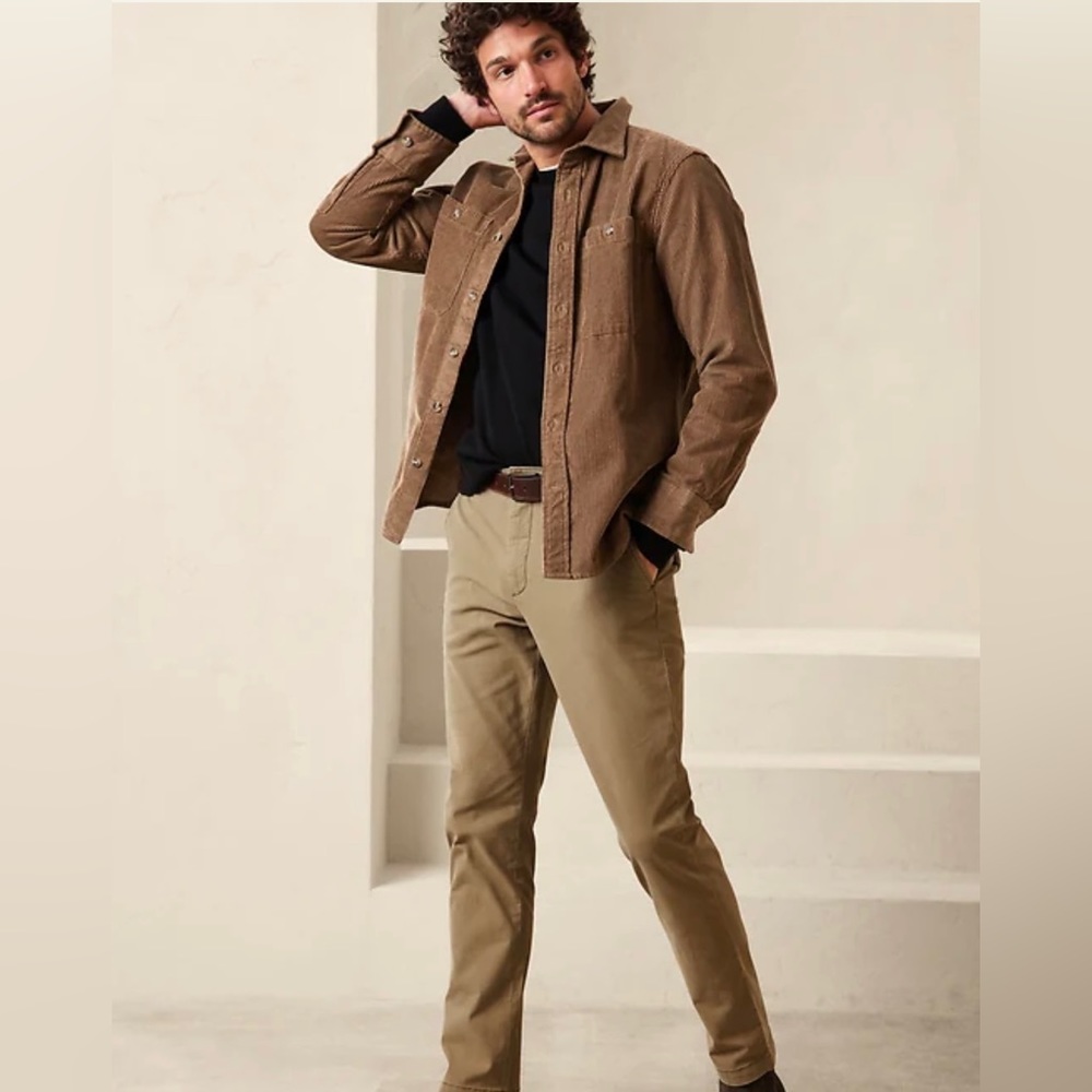 Banana republic fulton skinny chino men’s pants, size 33/30